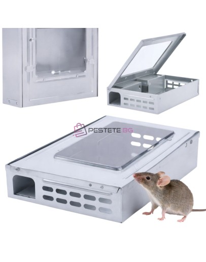 Капан за мишки и плъхове хуманен за живи гризачи метален